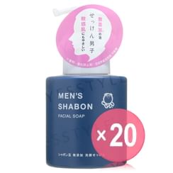 Shabondama Soap - Men's Shabon Facial Soap (x20) (Bulk Box)