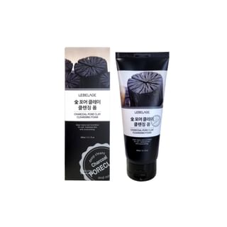 LEBELAGE - Charcoal Pore Clay Cleansing Foam