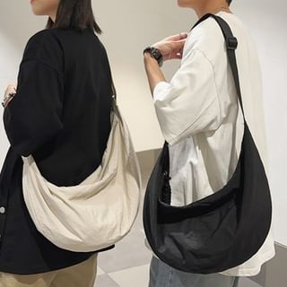 Hikuozy-Plain Crossbody Bag