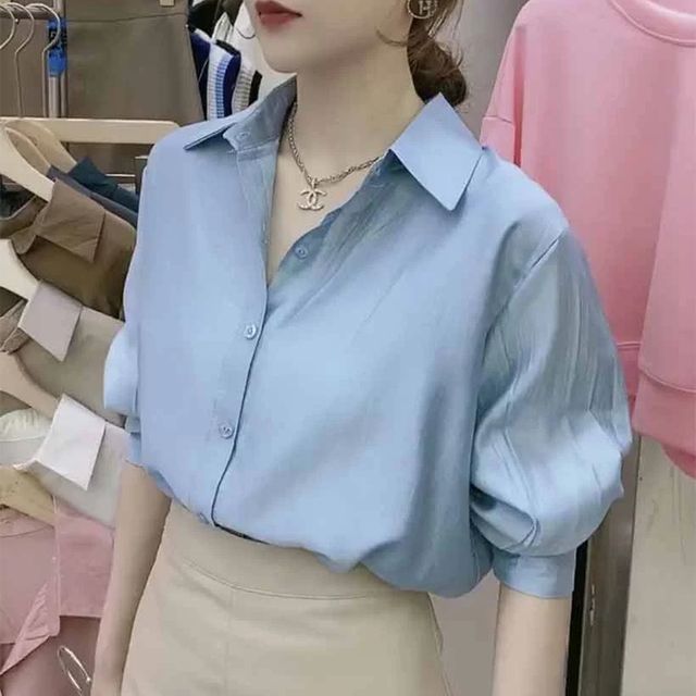 Everose-Plain Shirt