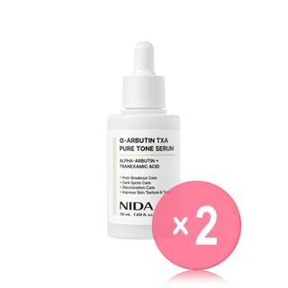 NIDA - Alpha-Arbutin TXA Pure Tone Serum 2pcs Bundle Set