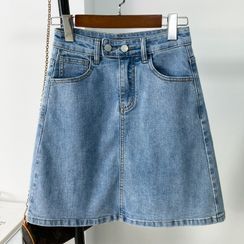 Nassyi - Denim Mini Skirt