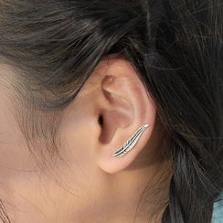 DeerMe - Feather Sterling Silver Earring