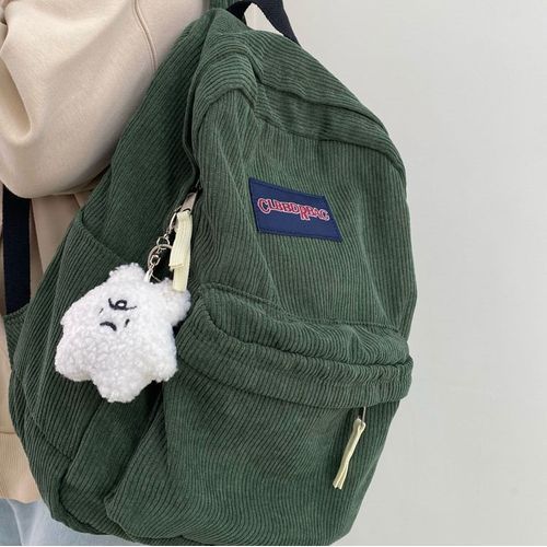 Vintage corduroy cheap backpack