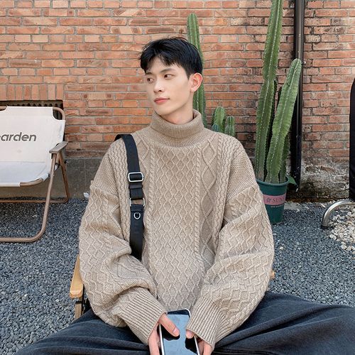 Korean on sale turtleneck sweater