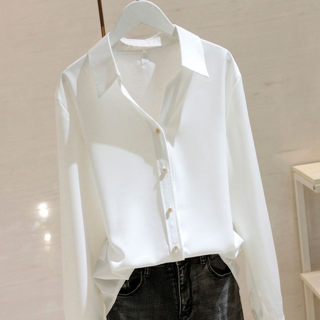 Everose-Plain Shirt