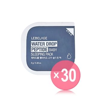 LEBELAGE - Water Drop Peptide Baby Sleeping Pack (x30) (Bulk Box)