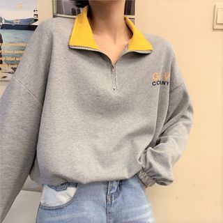 loose polo shirt