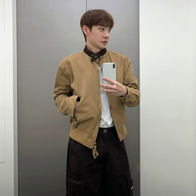 MRCYC-Plain Zip Jacket