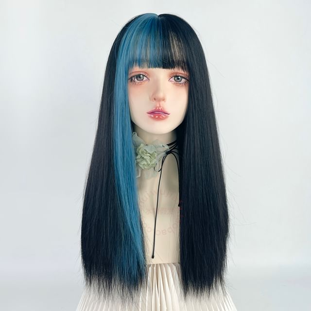 Jellyfish-Long Full Wig - Straight Highlight