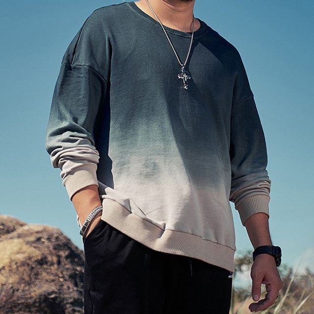 gradient sweatshirt