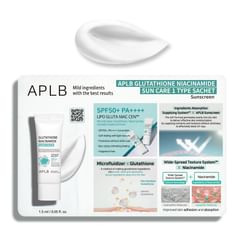 APLB - Glutathione Niacinamide Sun Care 1 Type Sachet
