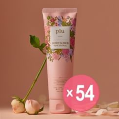 plu - Pink Floral Body Scrub (x54) (Bulk Box)