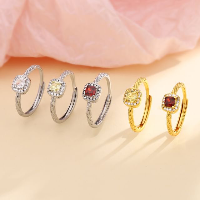 Chimerro-CZ Open Ring