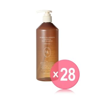 HEVEBLUE - Salmon Pullkeratin Centella Hair Shampoo 500ml (x28) (Bulk Box)