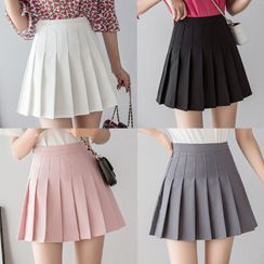 Halos - Pleated Mini Skirt Halos - Pleated Mini Skirt