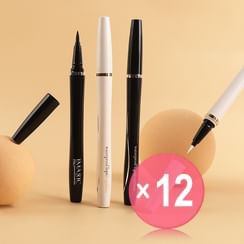 IMAGIC - Waterproof Liquid Eyeliner Pen - 2 Colours (x12) (Bulk Box)