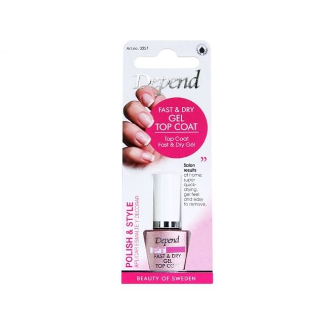 Depend Cosmetic-Fast Dry Gel Top Coat