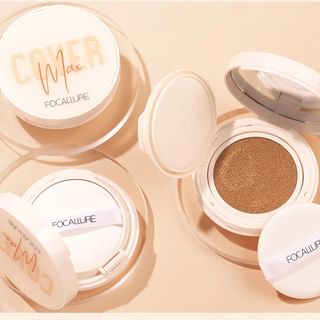 FOCALLURE - COVERMAX Longlisting Cushion Foundation - 4 Colors