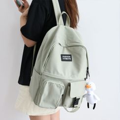Little Days - Lettering Canvas Backpack Little Days - Lettering Canvas Backpack