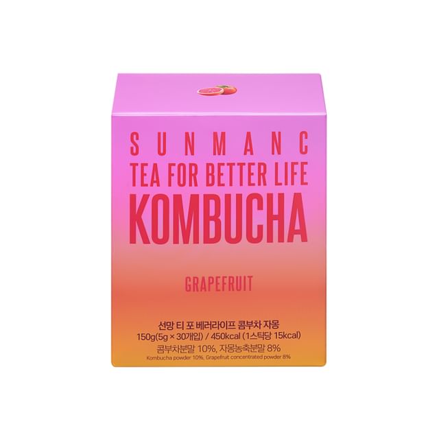 SUNMANC-Kombucha Tè Fermentato - Tea For Better Life Kombucha 8 Varianti