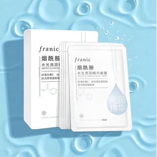 FRANIC - Water Glowing Facial Mask - 5pcs