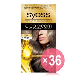 syoss - Oreo Cream Hair Color 1A Clear Ash (x36) (Bulk Box)