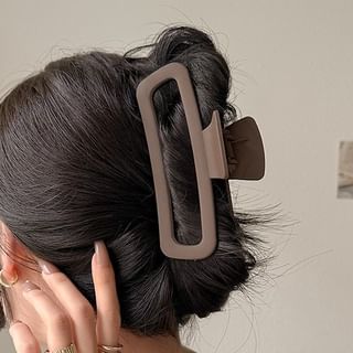 Daeuni-Plain Square Hair Claw