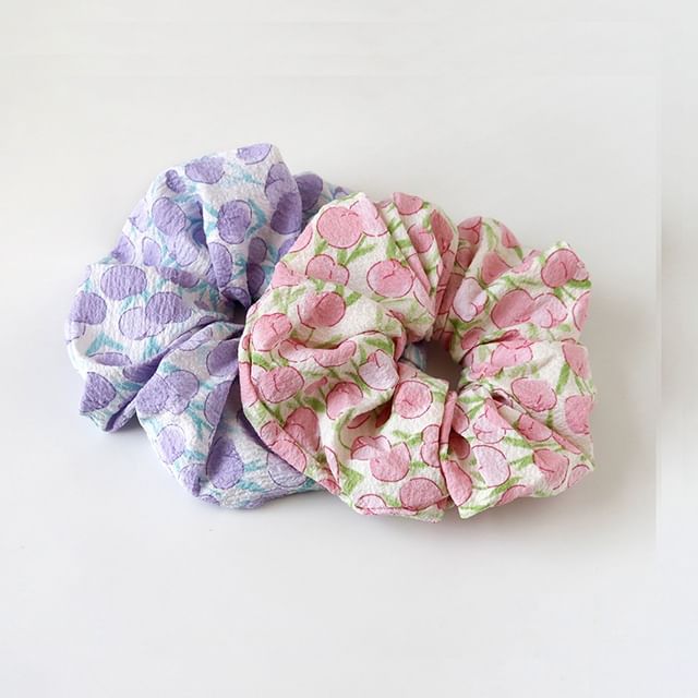Allyrinta-Floral Scrunchie