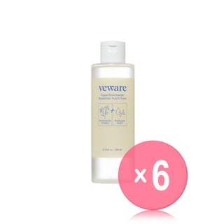 veware - Vegan Honeysuckle Hyaluronic Acid 5 Toner (x6) (Bulk Box)