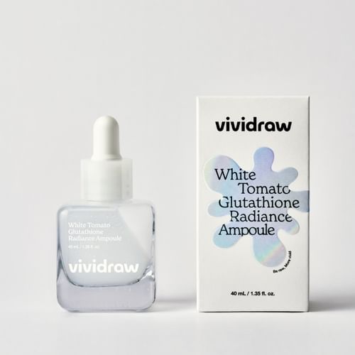 vividraw White Tomato Glutathione Radiance Ampoule vividraw White Tomato Glutathione Radiance Ampoule