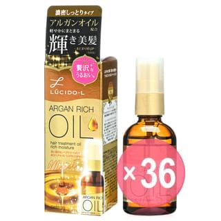 Mandom - Lucido-L Argan Rich Hair Treatment Oil Rich Moisture (x36) (Bulk Box)