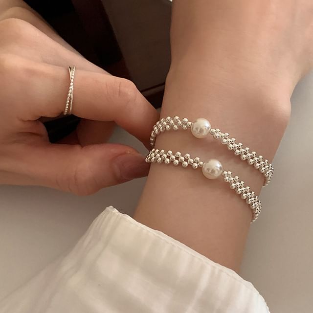 Panda Dama-Beaded Bracelet