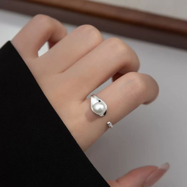 Kamuel-Pearl Open Ring