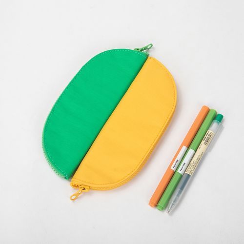 YONBEN - Plain Zip Pencil Case