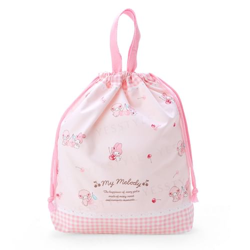 My Melody drawstring newest totebag