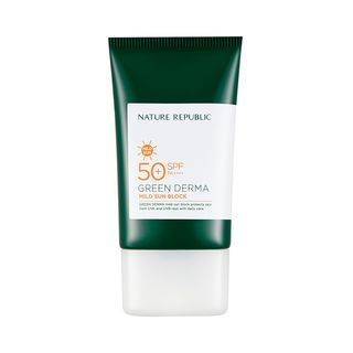 nature republic green derma mild sun block spf 50