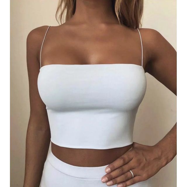 Asiris-Cropped Camisole Top