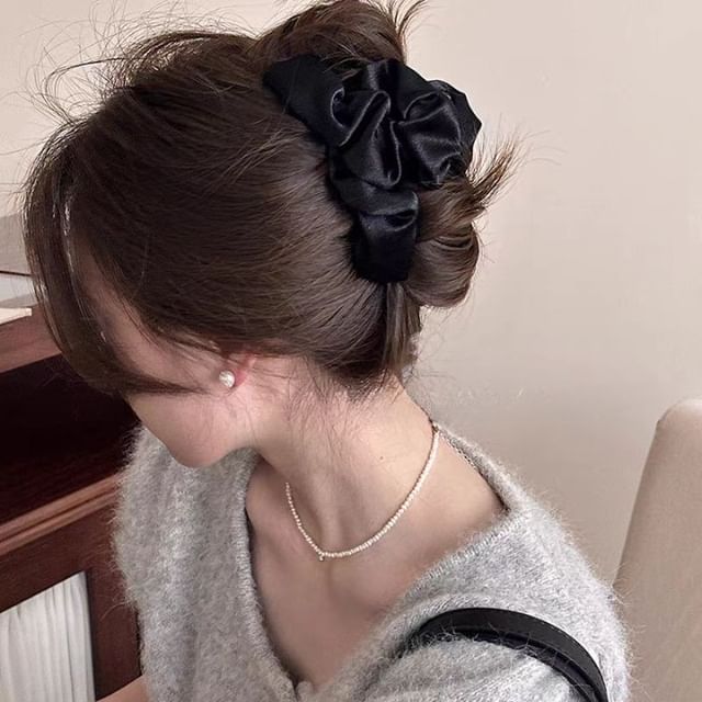 Kiren-Textile Plain Hair Claw