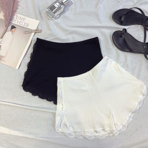 Lace Trim Under Shorts