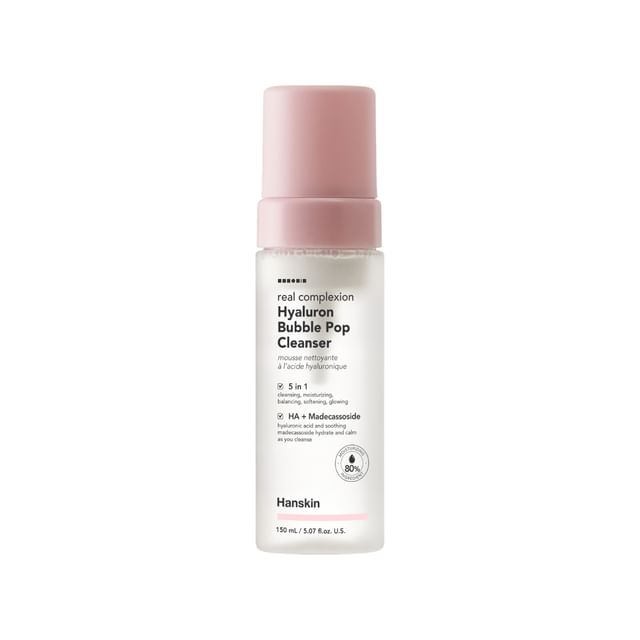 Hanskin-Real Complexion Hyaluron Bubble Pop Cleanser-150ml