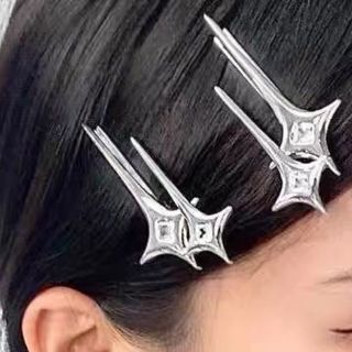 Bolgivy Rhinestone Star Hair Clip Sale