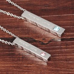 Tenri - Couple Matching Rhinestone Necklace Tenri - Couple Matching Rhinestone Necklace