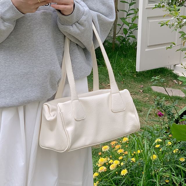 Indenis-Faux Leather Shoulder Bag