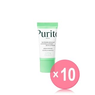 Purito SEOUL - Wonder Releaf Centella Daily Sun Lotion Mini 10pcs Bundle Set