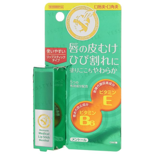OMI-Menturm Menthol Lip Stick - Baume à lèvres