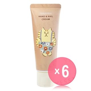 MIND WAVE - Furupuru Cat Hand & Nail Cream Orange (x6) (Bulk Box)