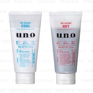 Shiseido - Uno Gel Cleans 130g - 2 Types
