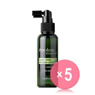MediFlower - Etre Doux Hair Tonic Aroma Green 5pcs Bundle Set