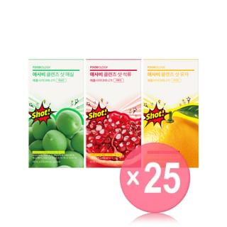 FOODOLOGY - ACV Cleanse Shot - 3 Types (x25) (Bulk Box)